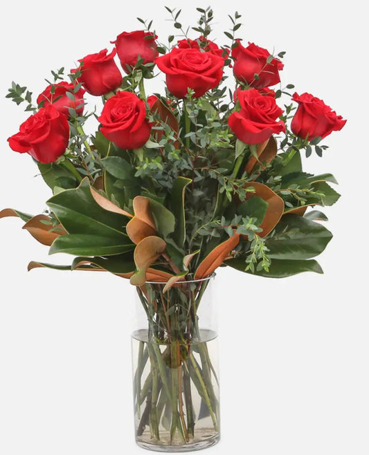 Grandeur Long Stem Rose Arrangement